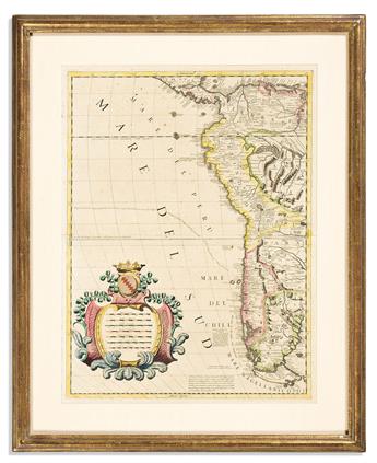 (AMERICAS.) Vincenzo Coronelli. America Settentrionale. [and] America Meridionale.